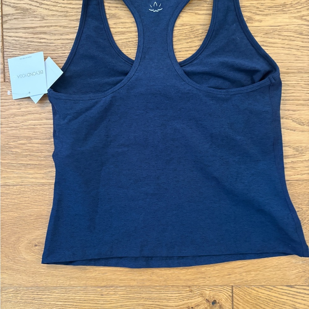 Spacedye Step Up Racerback Tank -Navy - Picture 2 of 4